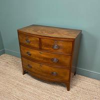 Small Bow Fronted Regency Antique Chest of Drawers (2 of 6) Small Bow Fronted Regency Antique Chest of Drawers (2 of 6)