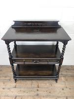 Antique Oak Three Tier Sideboard (3 of 12) Antique Oak Three Tier Sideboard (3 of 12)