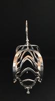 Dr Christopher Dresser Style Aesthetic Silver Plated Toast Rack. (4 of 5) Dr Christopher Dresser Style Aesthetic Silver Plated Toast Rack. (4 of 5)