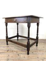 Early 18th Century Joined Oak Side Table (7 of 8) Early 18th Century Joined Oak Side Table (7 of 8)
