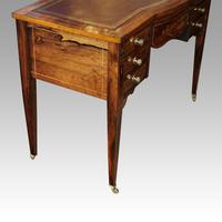 Edwardian Inlaid Rosewood Writing Table (10 of 12) Edwardian Inlaid Rosewood Writing Table (10 of 12)