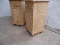 Lined Pair of Antique Pine Victorian Bedside Cabinets to wax / paint (3 of 8) Lined Pair of Antique Pine Victorian Bedside Cabinets to wax / paint (3 of 8)