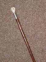 Antique kendall hallmarked 1925 silver walking/dress cane w/carved fist handle (9 of 9) Antique kendall hallmarked 1925 silver walking/dress cane w/carved fist handle (9 of 9)