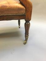 19th Century Rosewood Library Chair (10 of 10) 19th Century Rosewood Library Chair (10 of 10)
