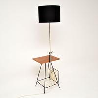 1950’s Vintage Walnut & Steel Lamp Table (5 of 11) 1950’s Vintage Walnut & Steel Lamp Table (5 of 11)