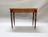French Louis XVI Style Marquetry Card Occasional Table (2 of 13) French Louis XVI Style Marquetry Card Occasional Table (2 of 13)