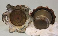 Antique Pottery Oil Lamp & Shade Globe (12 of 12) Antique Pottery Oil Lamp & Shade Globe (12 of 12)
