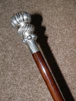 Vintage 925 Silver Segment Patterned Topped Walking Stick / Cane (4 of 11) Vintage 925 Silver Segment Patterned Topped Walking Stick / Cane (4 of 11)
