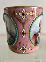 French Sevres Porcelain Cup Portraits of Louis XV & Mistresses, Circa 1760 (3 of 8) French Sevres Porcelain Cup Portraits of Louis XV & Mistresses, Circa 1760 (3 of 8)