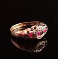 Antique Ruby Paste & Diamond Ring, 9ct Gold (4 of 13) Antique Ruby Paste & Diamond Ring, 9ct Gold (4 of 13)
