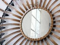 Mid-Century Metalwork Sunburst Mirror (3 of 5) Mid-Century Metalwork Sunburst Mirror (3 of 5)