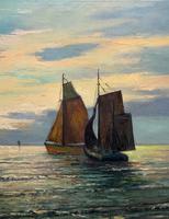 Andries Debeuf Flemish, Stunning Large Moonlit Seascape Oil Painting (6 of 13) Andries Debeuf Flemish, Stunning Large Moonlit Seascape Oil Painting (6 of 13)