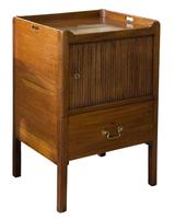 Georgian Mahogany Tambour Fronted Commode (9 of 9) Georgian Mahogany Tambour Fronted Commode (9 of 9)
