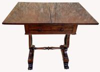 Lovely William IV Rosewood Card & Work Table (7 of 9) Lovely William IV Rosewood Card & Work Table (7 of 9)
