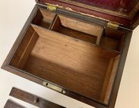 Antique Victorian Rosewood Vanity Jewellery Box (8 of 16) Antique Victorian Rosewood Vanity Jewellery Box (8 of 16)
