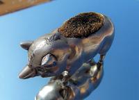 Rare Beautiful Victorian White Metal Novelty Pig Pen Wipe c.1900 (8 of 12) Rare Beautiful Victorian White Metal Novelty Pig Pen Wipe c.1900 (8 of 12)
