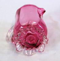 Antique Cranberry Glass Jug (6 of 6) Antique Cranberry Glass Jug (6 of 6)