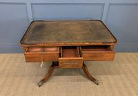 Fine Regency Inlaid Mahogany Library Table (8 of 16) Fine Regency Inlaid Mahogany Library Table (8 of 16)