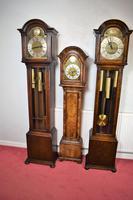 English Triple Weight Two Tune 'Westminster / Whittington / Silent' Glass Fronted Oak Grandmother or Small Grandfather Musical Longcase Clock (7 of 7) English Triple Weight Two Tune 'Westminster / Whittington / Silent' Glass Fronted Oak Grandmother or Small Grandfather Musical Longcase Clock (7 of 7)