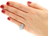 3.24ct Diamond & Platinum Cocktail Ring - Art Deco c.1935 (7 of 9) 3.24ct Diamond & Platinum Cocktail Ring - Art Deco c.1935 (7 of 9)