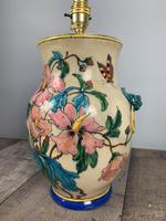 Victorian English Floral Vase Table Lamp, Rewired & Pat Tested (5 of 15) Victorian English Floral Vase Table Lamp, Rewired & Pat Tested (5 of 15)