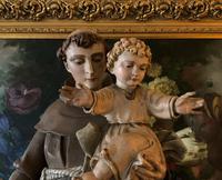 Bohumil Kafka RARE Carved Statue Sculpture St Anthony & Jesus (11 of 32) Bohumil Kafka RARE Carved Statue Sculpture St Anthony & Jesus (11 of 32)