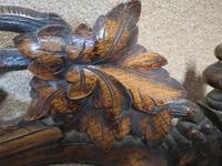 Pair of Victorian Jacobean Style Carved Oak Armchairs (12 of 12) Pair of Victorian Jacobean Style Carved Oak Armchairs (12 of 12)