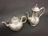 Victorian Four Piece Silver Teaset (2 of 4) Victorian Four Piece Silver Teaset (2 of 4)