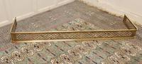 5ft Victorian Arts & Crafts Pierced Brass Fender (2 of 5) 5ft Victorian Arts & Crafts Pierced Brass Fender (2 of 5)