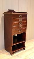 Walnut Finish Music Cabinet (8 of 10) Walnut Finish Music Cabinet (8 of 10)
