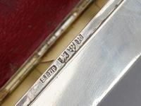 Victorian Silver Triple Compartment Stamp Box (15 of 15) Victorian Silver Triple Compartment Stamp Box (15 of 15)