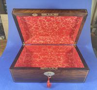 William IV Pewter Inlaid Rosewood Box (11 of 18) William IV Pewter Inlaid Rosewood Box (11 of 18)