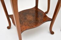 Pair of Matched Burr Walnut Edwardian Side Tables (4 of 10) Pair of Matched Burr Walnut Edwardian Side Tables (4 of 10)