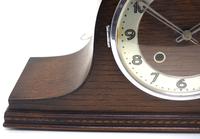 Art Deco Napoleon Hat Shaped Mantel Clock – Striking 8-day Arched Top Mantle Clock (3 of 10) Art Deco Napoleon Hat Shaped Mantel Clock – Striking 8-day Arched Top Mantle Clock (3 of 10)