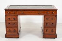 Victorian Mahogany Faux Partners Desk (8 of 9) Victorian Mahogany Faux Partners Desk (8 of 9)