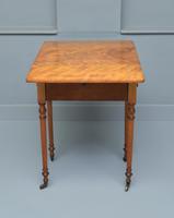 Regency Satinwood Pembroke Work / Lamp / Side Table (4 of 10) Regency Satinwood Pembroke Work / Lamp / Side Table (4 of 10)