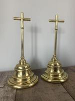 Pair of William Tonks Brass Cross Doorstop (3 of 8) Pair of William Tonks Brass Cross Doorstop (3 of 8)