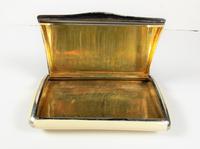 Quality Austrian Solid Silver & Enamel with Gold & Ruby Leaf Design Snuff Box (11 of 12) Quality Austrian Solid Silver & Enamel with Gold & Ruby Leaf Design Snuff Box (11 of 12)