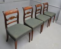 Set of Four Regency Mahogany & Brass Inlaid Dining Chairs (7 of 10) Set of Four Regency Mahogany & Brass Inlaid Dining Chairs (7 of 10)