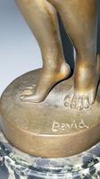 Original Early 20th Century Art Deco Bronze Nude ‘le Réveil’ / The Awakening by Fernand David, Signed (8 of 9) Original Early 20th Century Art Deco Bronze Nude ‘le Réveil’ / The Awakening by Fernand David, Signed (8 of 9)