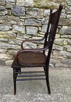 Antique American Armchair with Steamed Bentwood Arms (13 of 14) Antique American Armchair with Steamed Bentwood Arms (13 of 14)