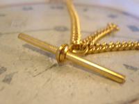 Vintage Pocket Watch Chain 1970 12ct Gold Plated Curb Link Albert With T Bar (8 of 10) Vintage Pocket Watch Chain 1970 12ct Gold Plated Curb Link Albert With T Bar (8 of 10)