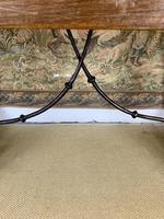 19th Century Spanish Dining Table with Ironwork Base (9 of 11) 19th Century Spanish Dining Table with Ironwork Base (9 of 11)