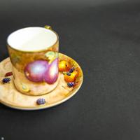 Royal Worcester Coffee Can & Saucer (2 of 13) Royal Worcester Coffee Can & Saucer (2 of 13)