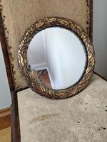 Antique Small Mirror