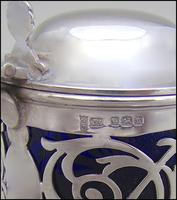 Edwardian Pierced Silver Mustard Pot by Joseph Rodgers & Sons, Sheffield 1905 (5 of 7) Edwardian Pierced Silver Mustard Pot by Joseph Rodgers & Sons, Sheffield 1905 (5 of 7)