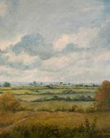 Original 20th Century Vintage English Farmland Country Landscape Oil on Canvas Painting (8 of 14) Original 20th Century Vintage English Farmland Country Landscape Oil on Canvas Painting (8 of 14)