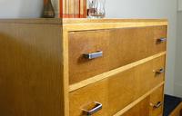 1930s Heals Golden Oak 5 Drawer Chest of Drawers (12 of 14) 1930s Heals Golden Oak 5 Drawer Chest of Drawers (12 of 14)