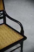 Victorian Ebonised Occasional Chair (7 of 9) Victorian Ebonised Occasional Chair (7 of 9)