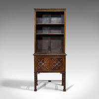 Compact Antique Open Bookcase, Mahogany, Sideboard, Dresser, Edwardian c.1910 (8 of 12) Compact Antique Open Bookcase, Mahogany, Sideboard, Dresser, Edwardian c.1910 (8 of 12)